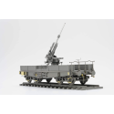 BORDER MODEL: 1/35; German 88mm Gun FlaK 36 with SSys Wagon with PE and metal barrel Military model kit