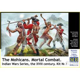 The Mohicans. Mortal Combat. Indian Wars Series, the 18th century. Kit No. 7