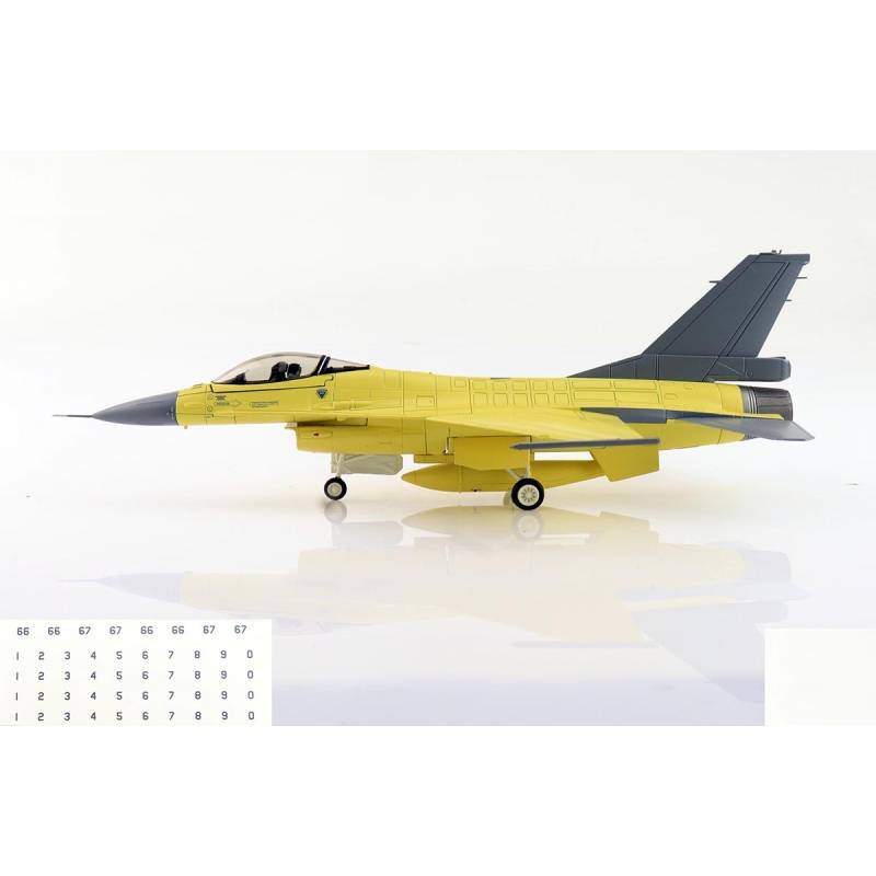 F-16V 'Yellow Viper' ROCAF 2023 (with decals for different airplanes)