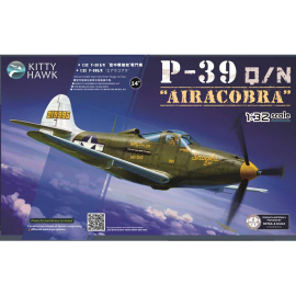Plastic model aircraft BELL P-39 Q/N "AIRACOBRA" 1943 1:32