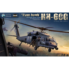 HH-60 Pave Hawk helicopter plastic model with figures 1:35