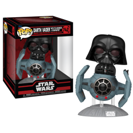 STAR WARS DARKSIDE - POP! Ride DLX No. 742 -Tie Advanced with Darth Vader