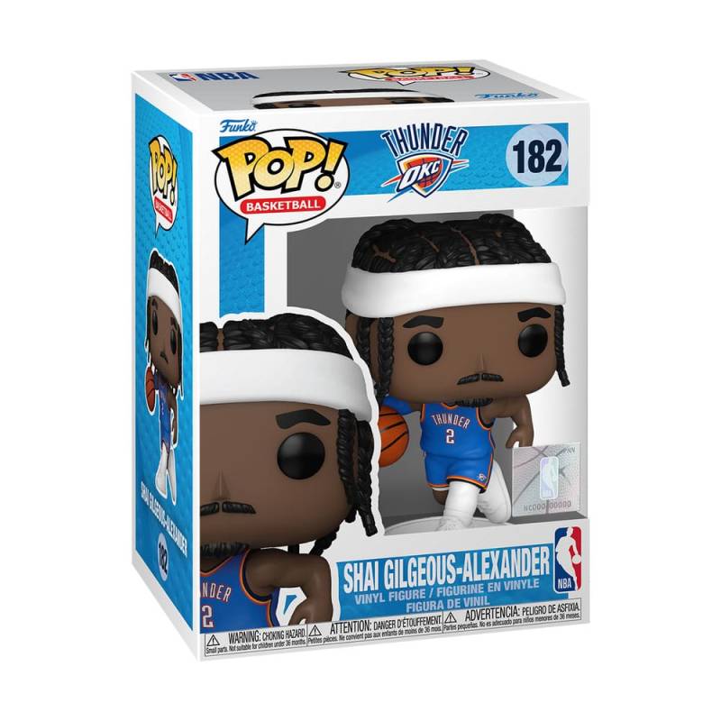 NBA Legends POP! Sports Vinyl Figure Thunder - Shai Gilgeous-Alexander 9 cm