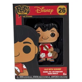 Disney Pop Pins Lilo And Stitch Lilo With Scrump 