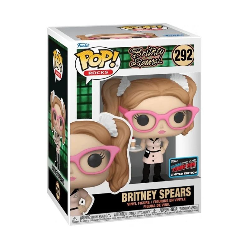 Rocks Pop Britney Spears Drive Me Crazy Exclusive Pop figure 