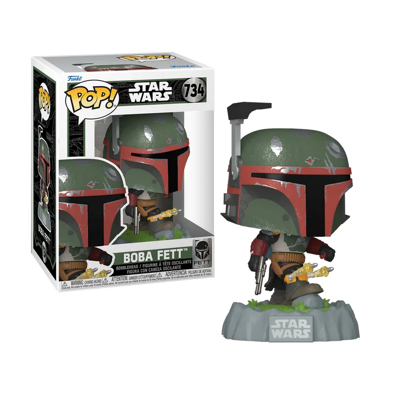 STAR WARS FETT LEGACY - POP Star Wars No. 734 - Boba Fett with Rockets Pop figure 