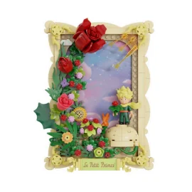 The Little Prince Pantasy The Rose 3D Portrait 31cm Building Set 