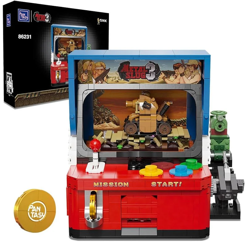 Metal Slug 3 Pantasy Arcade Terminal 17cm Set To Build 