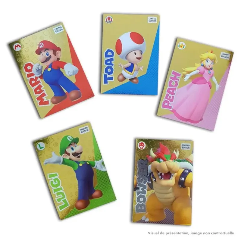 Panini Super Mario Stickers Album 4 Sticker Pockets Excluded Album and stickers