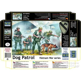 Dog Patrol. Vietnam War series Model kit 