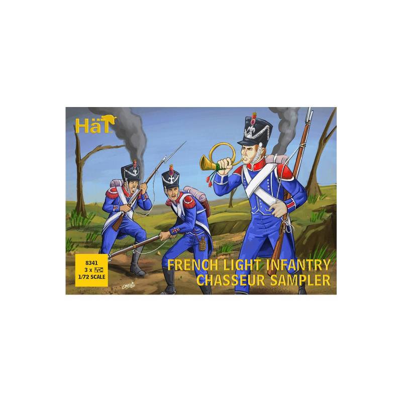 Figure FRENCH LIGHT INFANTRY HUNTERS (sampler) 1:72 