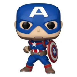 Marvel New Classics POP! Vinyl Figure Captain America 9 cm Figurine 