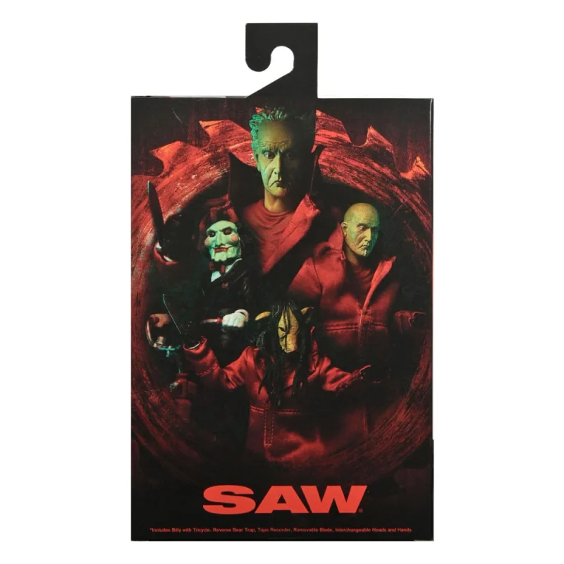 Saw Figure Ultimate Jigsaw Killer Red Robe 18 cm