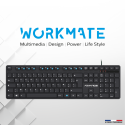 WORKMATE Ultimate USB Wired Keyboard 