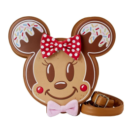 Disney by Loungefly Mickey & Minnie Gingerbread Cookie shoulder bag 