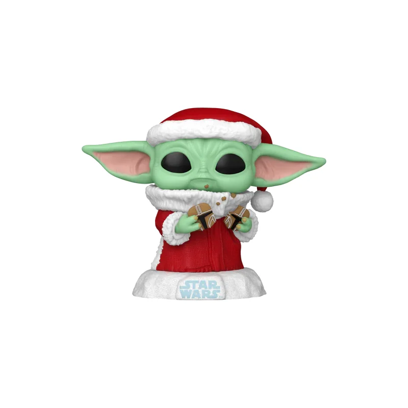 MANDALORIAN HOLIDAY - POP Star Wars N° 747 - Grogu (Santa) Funko