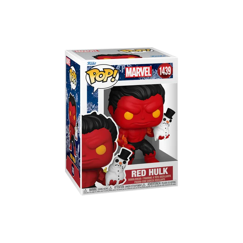 HOLIDAY '24 - POP Marvel #1439 - Red Hulk Pop figures