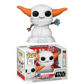 MANDALORIAN HOLIDAY - POP Star Wars No. 748 - Grogu (Snowman) Pop figure 