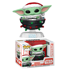 MANDALORIAN HOLIDAY - POP Star Wars No. 746 - Grogu Pop figure 