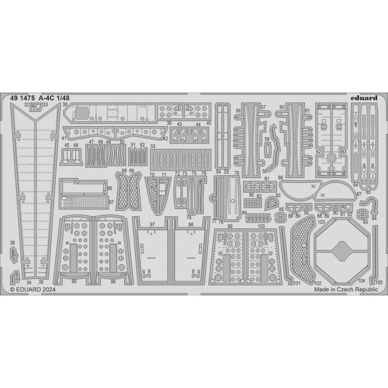 Douglas A-4C Skyhawk 1/48 (designed to be used with Hasegawa and Hobby 2000 kits) SEPTEMBER RELEASE EXPECTED TO BE IN STOCK LATE