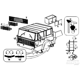 T813 6x6 Model kit 