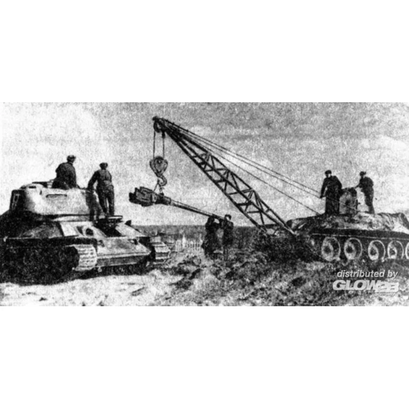 T-34 CRANE tank Hauler