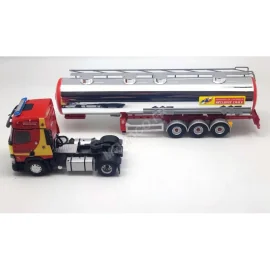 RENAULT T 460 SEMI TANK CHROME CIVIL SECURITY Die-cast 