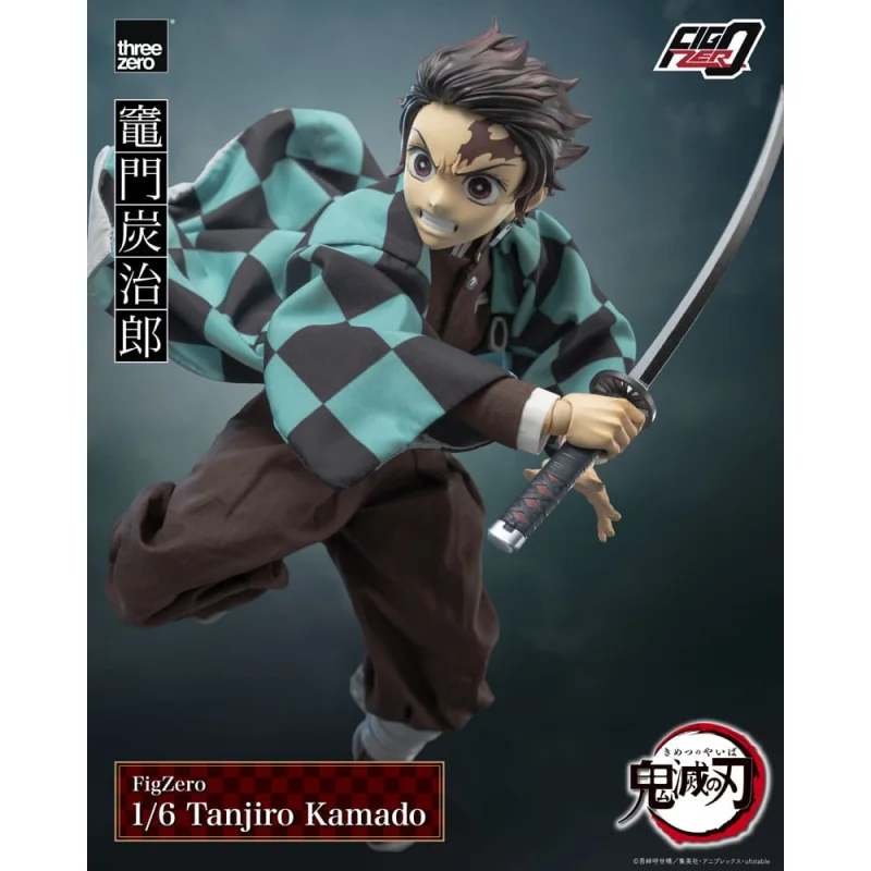 Demon Slayer: Kimetsu no Yaiba FigZero 1/6 Tanjiro Kamado action figure 27 cm