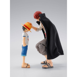 One Piece pack 2 figures SHFiguarts Shanks & Monkey D. Luffy Childhood Ver. Figurine 