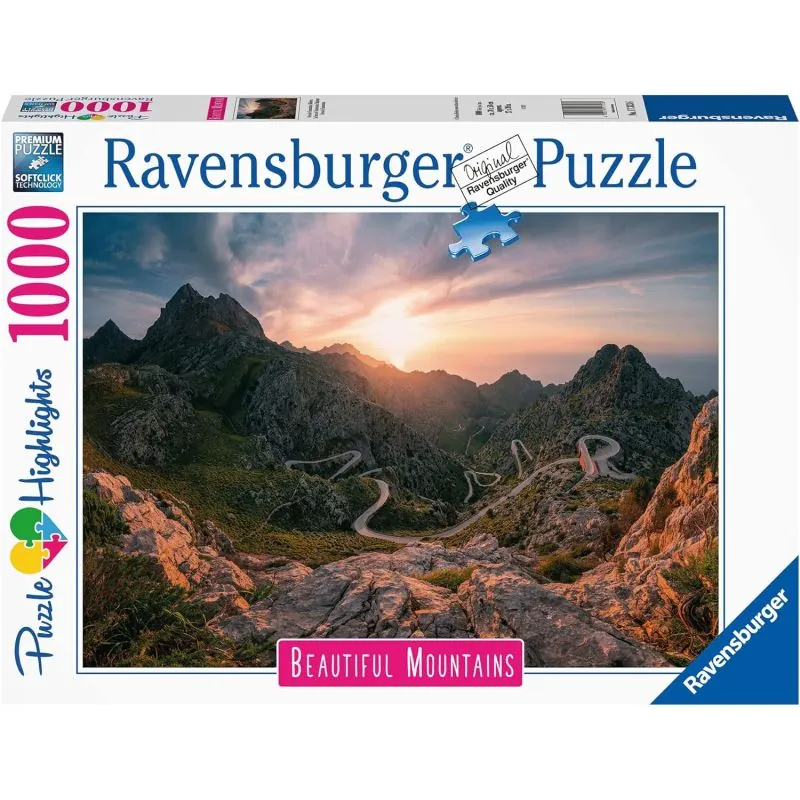 Puzzle 1000 p - La Serra de Tramuntana, Majorca (Puzzle Highlights) 