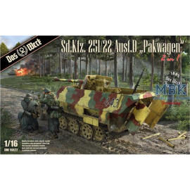 Sd.Kfz.251/22 Ausf.D "Pakwagen" (1:16) Model kit 