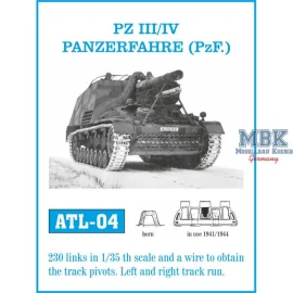 Panzer III (H-K) / IV (E-J) Einsatz 1941-1944 Tracks 