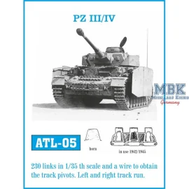 Panzer III (H-K) / IV (F-J) Einsatz 1942-1945 Tracks 