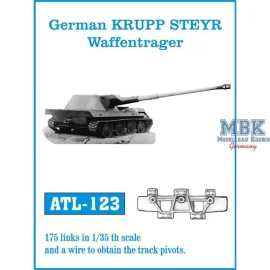 German Krupp-Steyr Waffenträger tracks 