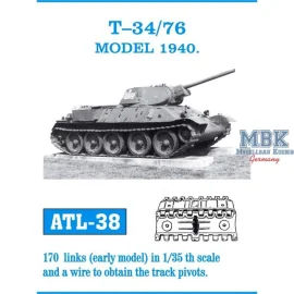 T-34/76 Mod. 1940 tracks 