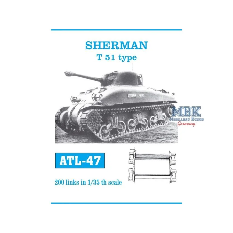 Sherman T51 type tracks 