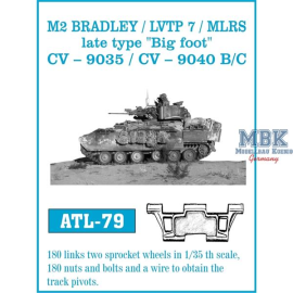 M 2 Bradley, LVTP 7, MLRS late Tracks 