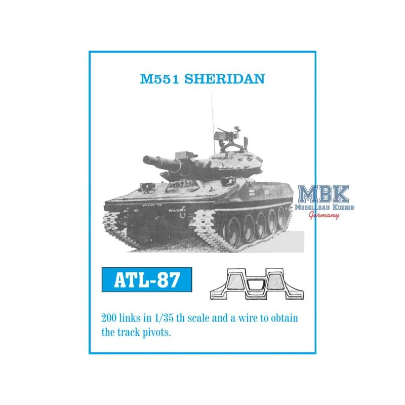 M551 Sheridan tracks 