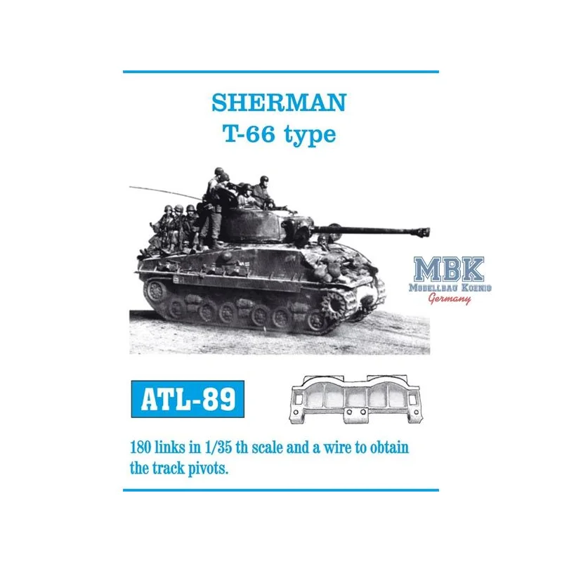 Sherman T-66 type tracks 