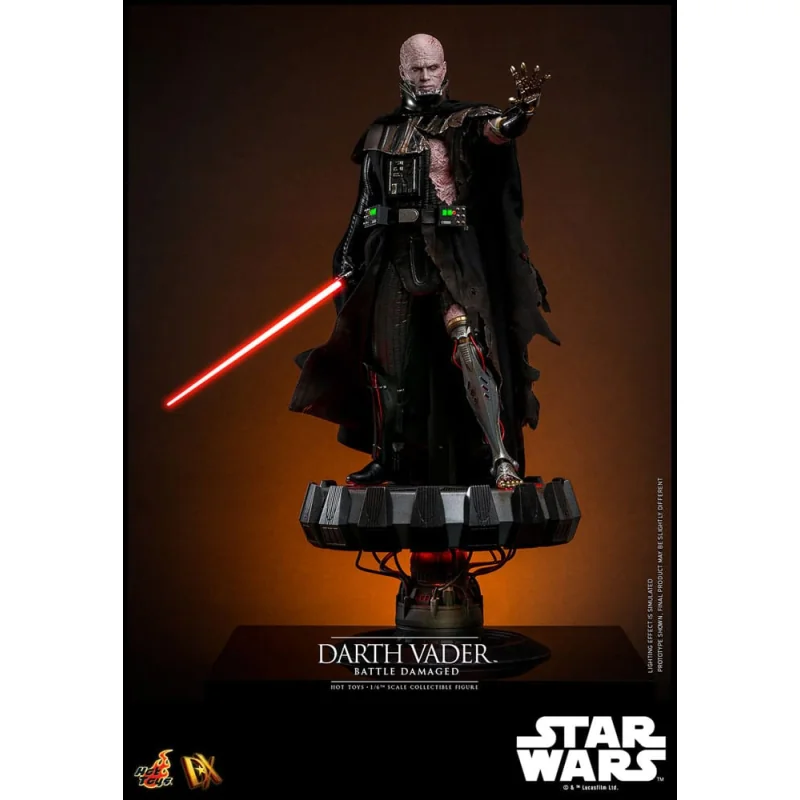 Star Wars - Figure 1/6 Darth Vader (Battle Damaged) 35 cm