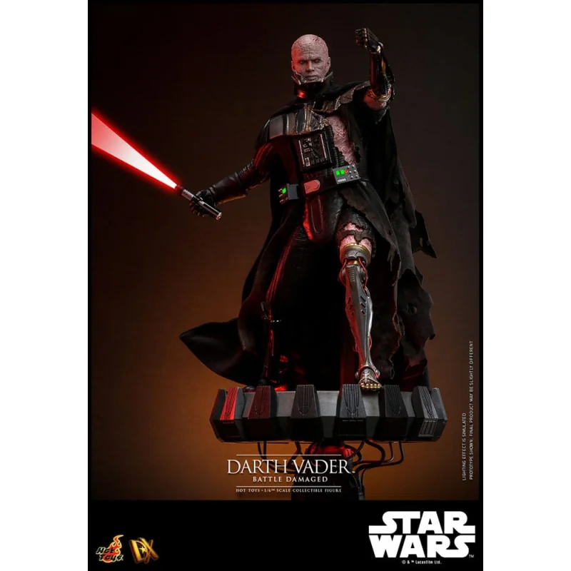 Star Wars - Figure 1/6 Darth Vader (Battle Damaged) 35 cm