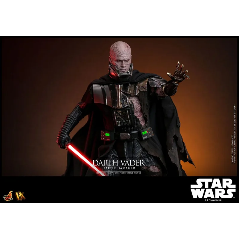 Star Wars - Figure 1/6 Darth Vader (Battle Damaged) 35 cm