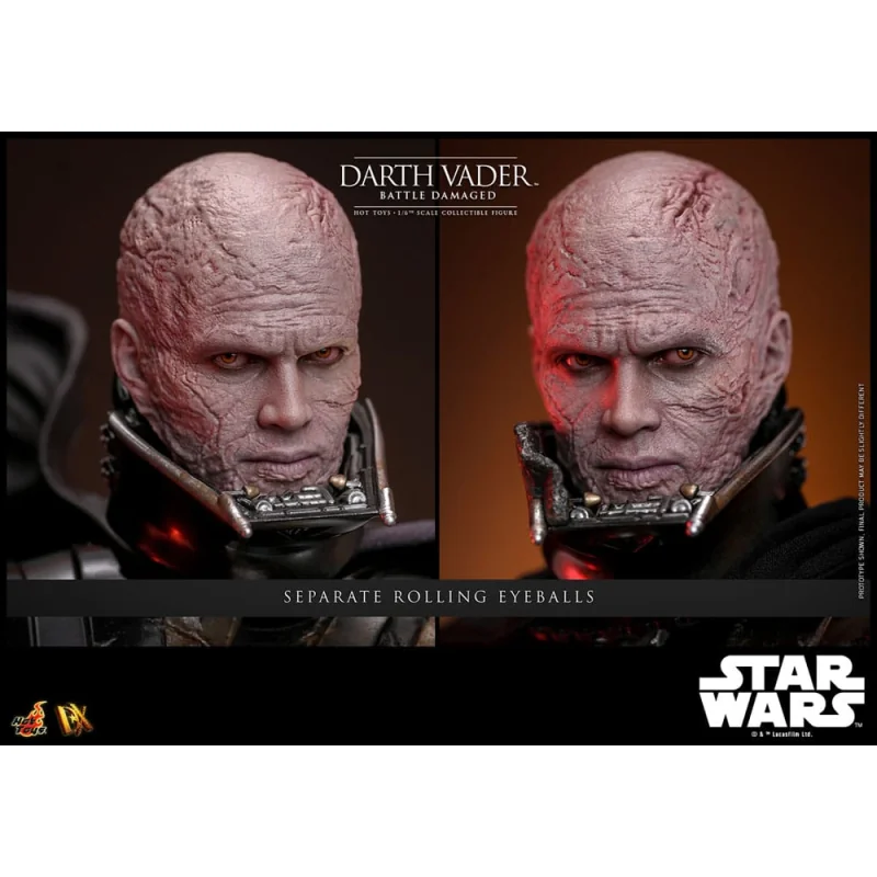 Star Wars - Figure 1/6 Darth Vader (Battle Damaged) 35 cm