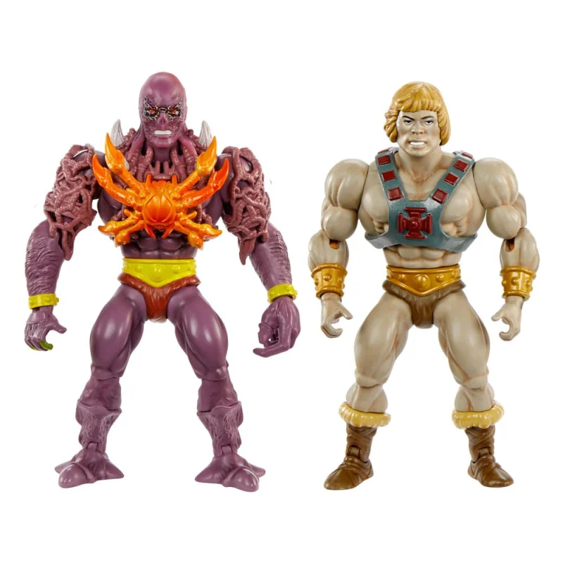 Masters of the Universe x Stranger Things Origins pack 2 He-Man & Vecna figures 14 cm Figurine 