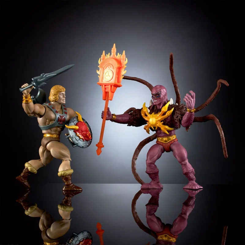 MATTHVV74 Masters of the Universe x Stranger Things Origins pack 2 He-Man & Vecna figures 14 cm