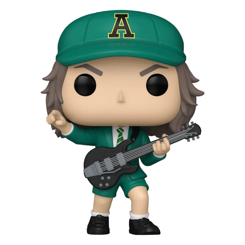 AC/DC POP! Rocks Vinyl Figure Angus Young (Green) 9 cm Figurine 