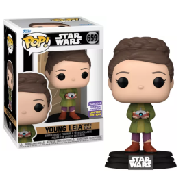 STAR WARS OBI WAN - POP N° 659 - Young Leia with Lola Pop figure 