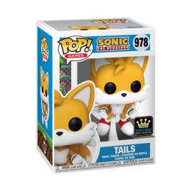 Sonic Pop Tails Flying Flocked + Chase Pop figure 