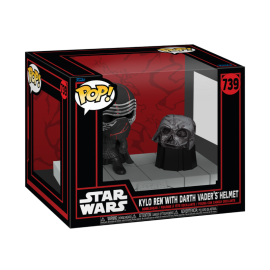 SW Pop Deluxe Star Wars Darkside Kylo Ren Vader Mask Pop figure 