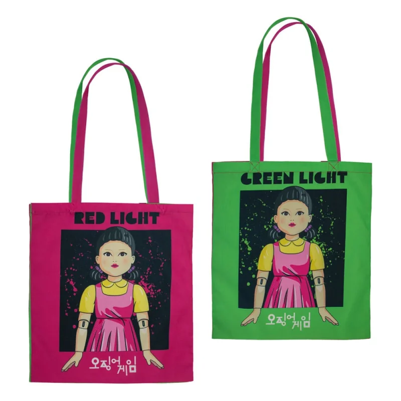 Squid Game shopping bag Red light, green light 